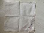 Zakdoek geborduurd, Ophalen of Verzenden, Nieuw