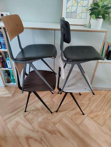Originele Friso Kramer Result-stoelen ~1960 Ahrend Circel beschikbaar voor biedingen