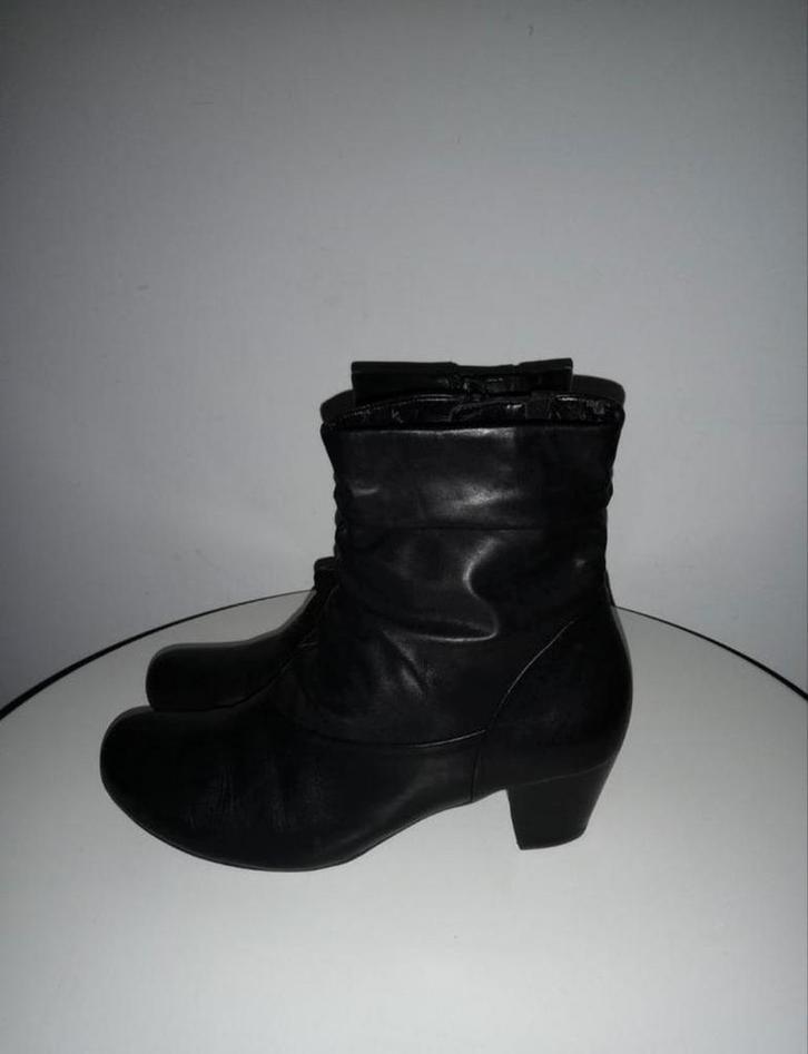 Dames enkellaarsjes van GABOR maat 5,5=38,5, Kleding | Dames, Schoenen, Zo goed als nieuw, Lage of Enkellaarzen, Zwart, Ophalen of Verzenden