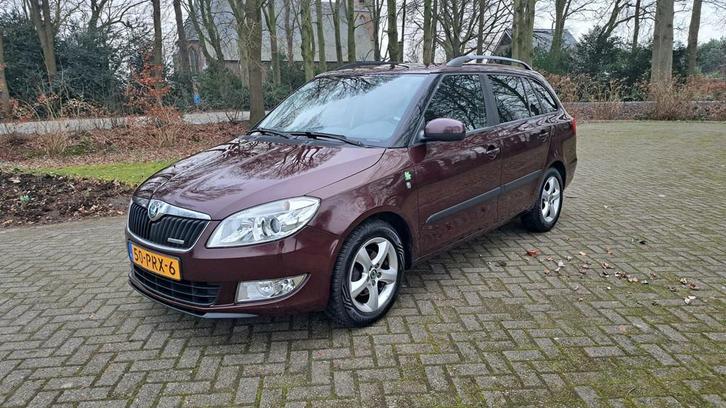 Skoda Fabia Combi 1.2 TDI Greenline CRUISE AIRCO LM-VELGEN, Auto's, Skoda, Bedrijf, Te koop, Fabia, ABS, Airbags, Airconditioning
