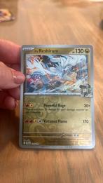 Glanzende pokemonkaart N’s Reshiram, Ophalen of Verzenden, Zo goed als nieuw