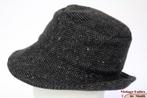 Vintage Vissershoed buckethat grijs vissengraat 58 unisex, Kleding | Dames, Hoeden en Petten, Gedragen, Ophalen of Verzenden, Hoed