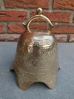Prachtige antieke zware bronzen gong ca 730 gram €39, Ophalen of Verzenden
