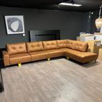 MX Sofa Bank Liberty Zorro Cognac SUPERPRIJS!, Ophalen, Hoekbank, Vierpersoons of meer, 300 cm of meer