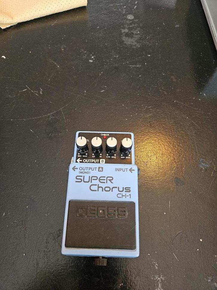 Boss CH-1 Superchorus, Muziek en Instrumenten, Effecten, Gebruikt, Chorus, Ophalen of Verzenden