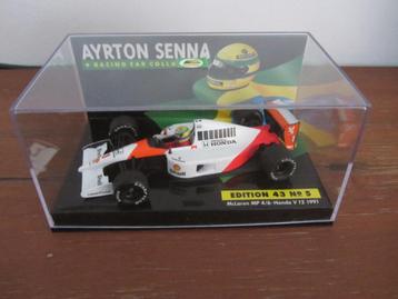 Ayrton Senna Racing Car Collection - McLaren MP 4/6-Honda beschikbaar voor biedingen