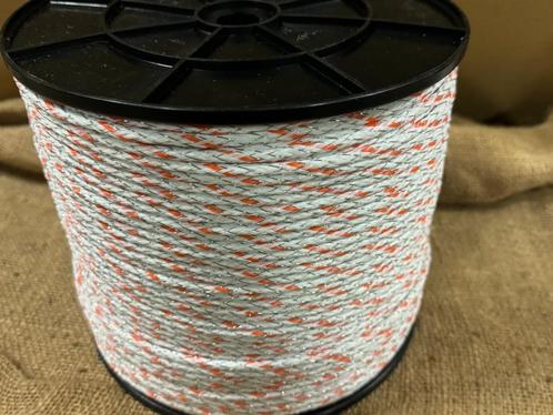 SCHRIKKOORD 5mm/haspels a 400mtr/braided, Dieren en Toebehoren, Stalling en Weidegang