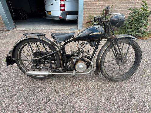 SCHUURVONDST Sparta 125cc 1947kompleet met kenteke, Motoren, Motoren | Oldtimers, Overig, Ophalen