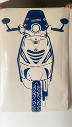 Sticker Piaggio Zip - (Max. grootte 58x97cm), Ophalen of Verzenden