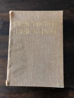Bijna 100 jaar oud boek uit 1933 Die Geschichte Der Kunst, Ophalen of Verzenden, Richard Hamann