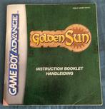 Gameboy Advance Golden Sun boekje., Spelcomputers en Games, Games | Nintendo Game Boy, Avontuur en Actie, 1 speler, Ophalen of Verzenden