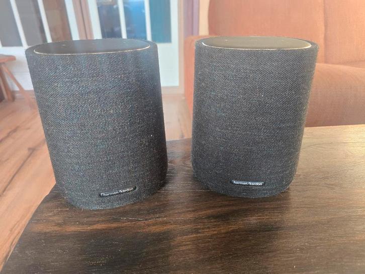 2x Harman/Kardon citation one MK3 speakers, in nieuw staat., Audio, Tv en Foto, Luidsprekers, Zo goed als nieuw, Front, Rear of Stereo speakers