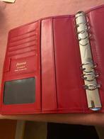 Filofax planner rood leer 23x20 cm, Diversen, Agenda's, Ophalen of Verzenden