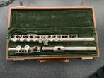 Dwarsfluit met koffer, Muziek en Instrumenten, Blaasinstrumenten | Dwarsfluiten en Piccolo's, Ophalen of Verzenden, Gebruikt, Dwarsfluit