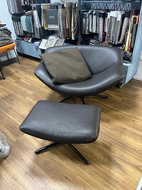 Gigi Fauteuil Label Gerard van den Berg, Huis en Inrichting, Fauteuils, Nieuw, Leer, Metaal, Overige materialen, Ophalen of Verzenden