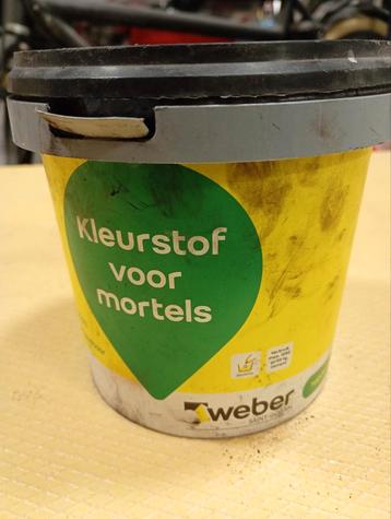 Weber Kleurstof voor Mortel - Zwart beschikbaar voor biedingen