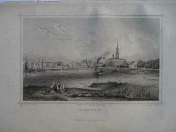 31  / Zaandam  Staalgravure  1860 beschikbaar voor biedingen