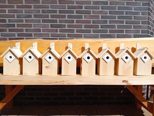 Vogelhuisjes nestkastjes van vuren hout met aluminium, Dieren en Toebehoren, Vogels | Hokken en Kooien, Nieuw, Broedkooi of Kweekkooi