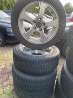 Winterwielen Saab 9-3   2003 t/m 1013, Auto-onderdelen, Banden en Velgen, Ophalen, Gebruikt, 16 inch, Banden en Velgen