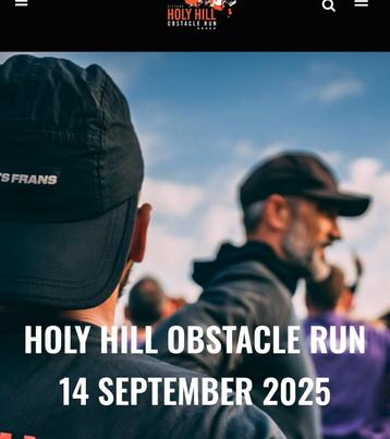 Holy Hill obstacle run 10km Sittard starttijd 9:30 uur beschikbaar voor biedingen
