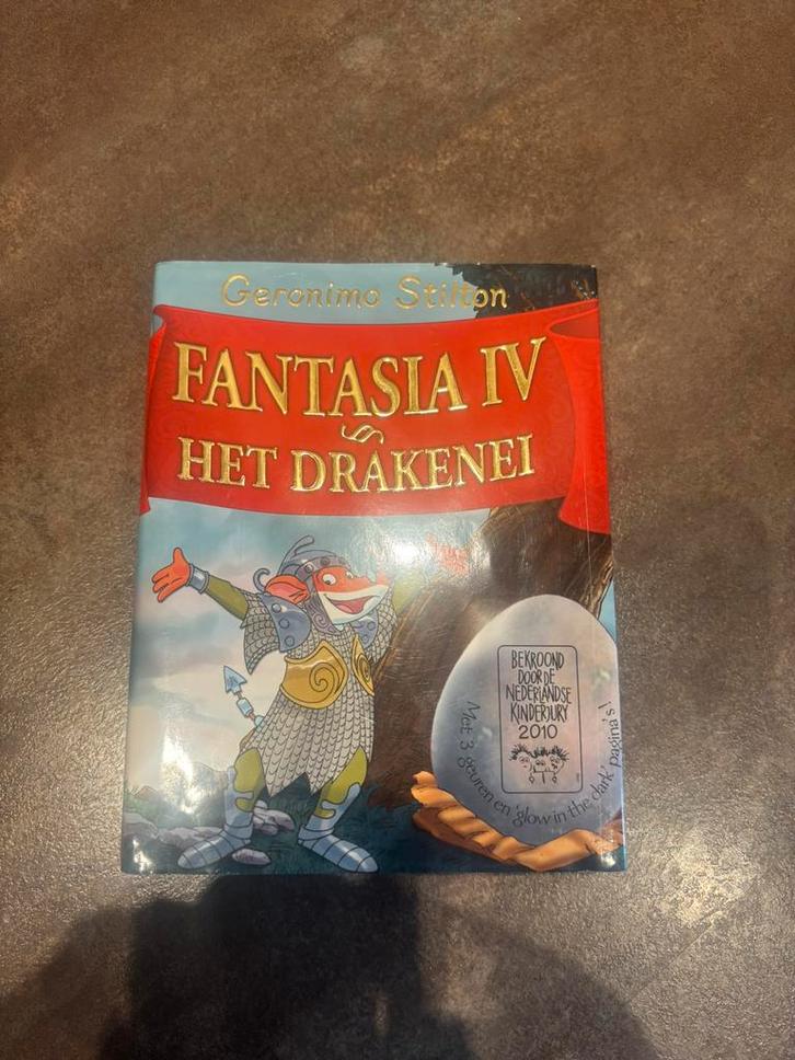 Geronimo Stilton - Fantasia IV, Boeken, Kinderboeken | Jeugd | onder 10 jaar, Gelezen, Fictie algemeen, Ophalen of Verzenden