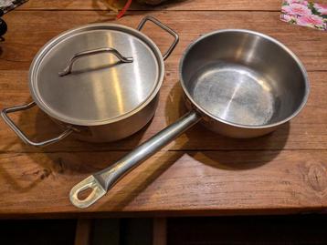 Twee Atag pannen  beschikbaar voor biedingen