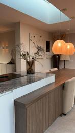 Twee balloon bolia hanglampen, Ophalen of Verzenden, Zo goed als nieuw, 50 tot 75 cm