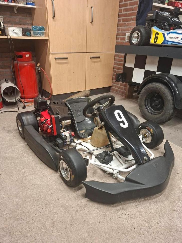 Honda GX160 mini kart, Sport en Fitness, Karting, Zo goed als nieuw, Kart, Ophalen