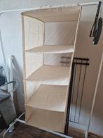 Ikea opberger/hanger met vakken beige, Ophalen, Zo goed als nieuw