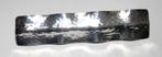 Prachtige Art Deco 900/1000 Zilver Hamerslag Broche, Verzenden, Zilver, Broche