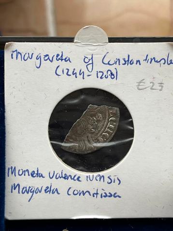 Zilveren Munt Margareta van Constantinopel beschikbaar voor biedingen