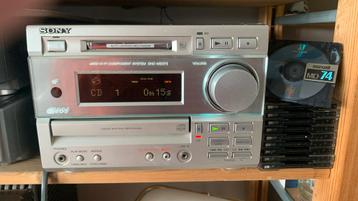 Sony DHC-MD 373 minidisc cd speler radio stereo-set. beschikbaar voor biedingen