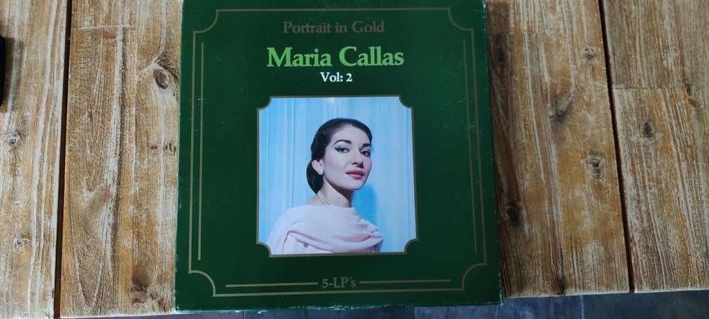 Maria Callas - 5 LP Box, Cd's en Dvd's, Vinyl | Klassiek, Opera of Operette, Ophalen of Verzenden, Zo goed als nieuw, Romantiek