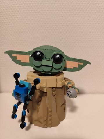 Lego Star Wars Grogu met Zweefkinderwagen Compleet beschikbaar voor biedingen