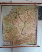 Oude landkaart  No 1 Stroomgebied van Schelde, Maas en Rijn, Gelezen, Ophalen of Verzenden, Landkaart, 1800 tot 2000