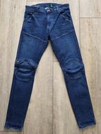 G-Star 5620 Elwood 3D Zip Knee donkerblauw 31-32, Blauw, Nieuw, Ophalen of Verzenden, G-STAR