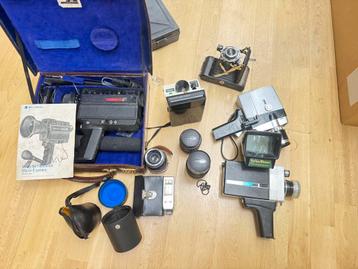 Verzameling oude camera apparatuur beschikbaar voor biedingen