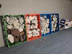 Aquarium stenen, maansteen, lava steen en andere stenen 90kg, Ophalen, Gebruikt, Plant(en), Steen of Hout