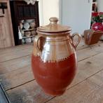 terracotta pot met deksel, Ophalen of Verzenden, Overige kleuren, Aardewerk of Porselein, Minder dan 50 cm