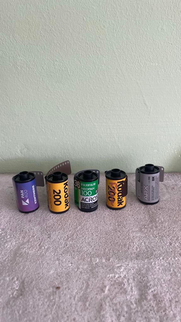 35mm Film Rolletjes - Kodak, Kentmere, Agfa, Fujifilm, Ophalen of Verzenden, 35mm film