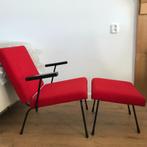 IZGS Dutch Originals Gispen 1407 fauteuil stoel voetenbank, Huis en Inrichting, Fauteuils, Ophalen, Gebruikt, Nvt, Stof