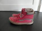Leren Vans sneakers maat 36,5 roze elastische veters, Gebruikt, Schoenen, Ophalen of Verzenden, Vans