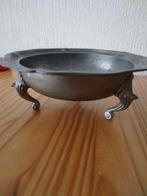 tin fruitschaal 23 cm hoog met merk engeltje, Antiek en Kunst, Ophalen of Verzenden