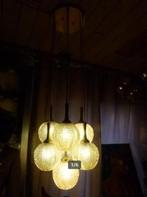 vintage kaskadenlamp mid-century, Ophalen, Zo goed als nieuw, Glas, Mid-century