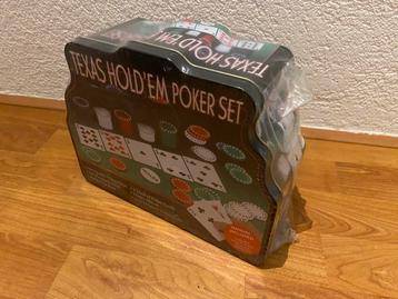 Splinternieuwe professionele Texas Hold’em Poker Set beschikbaar voor biedingen