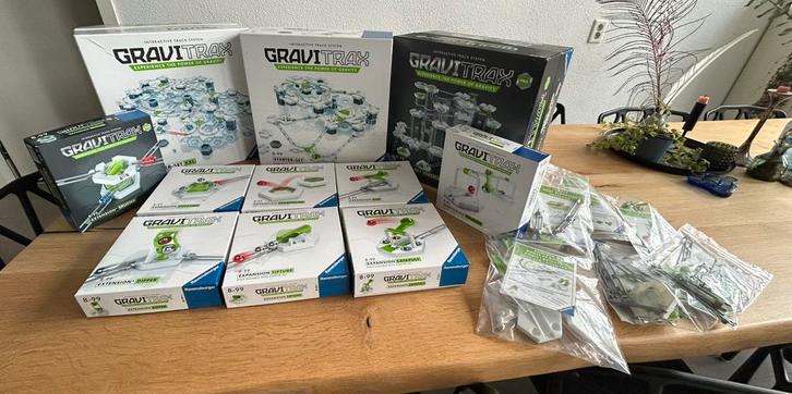 Gravitrax met vele uitbreidingen, Kinderen en Baby's, Speelgoed | Overig, Zo goed als nieuw, Jongen of Meisje, Ophalen