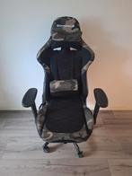 Songmics Gaming Stoel - Camouflage, Huis en Inrichting, Ophalen, Gaming bureaustoel, Gebruikt, Bureaustoel