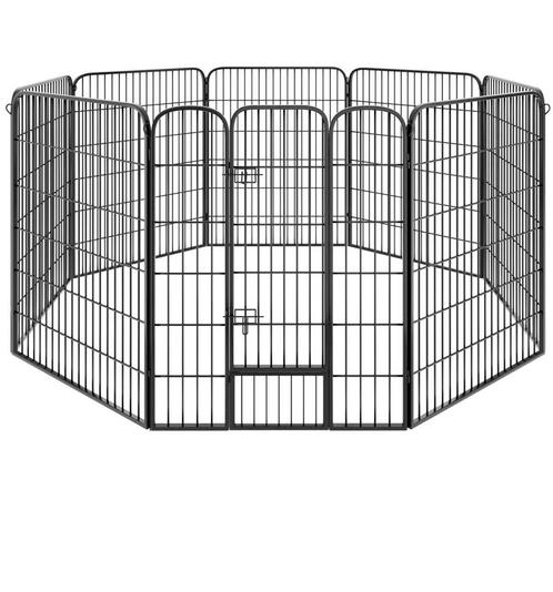 Puppyren / Afscheidingshek / hondenbench metaal, Dieren en Toebehoren, Honden-accessoires, Zo goed als nieuw, Ophalen