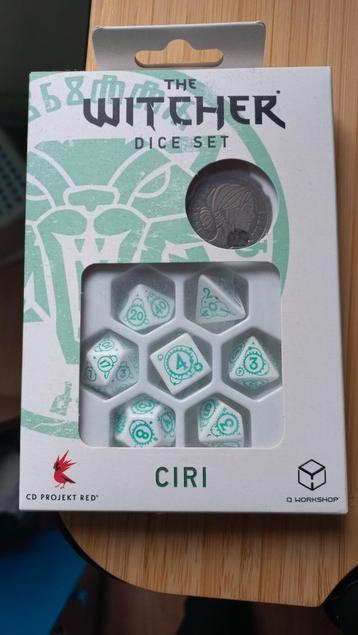 Witcher Dice Set - Ciri - Nieuw! beschikbaar voor biedingen