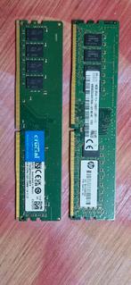 2x geheugen., Computers en Software, Ophalen of Verzenden, Zo goed als nieuw, Desktop
